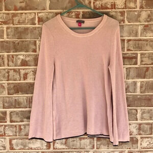 Vince Camuto Pink Crew Neck Sweater